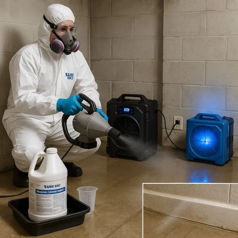 Sanitization and Odor Removal process in Walden, TN
