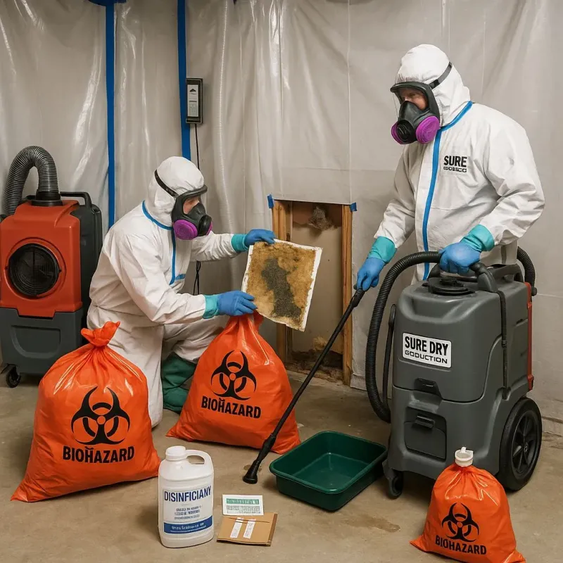 Contaminated Water Handling Protocols process in Walden, TN