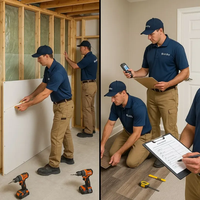 Repairs and Reconstruction process in Walden, TN